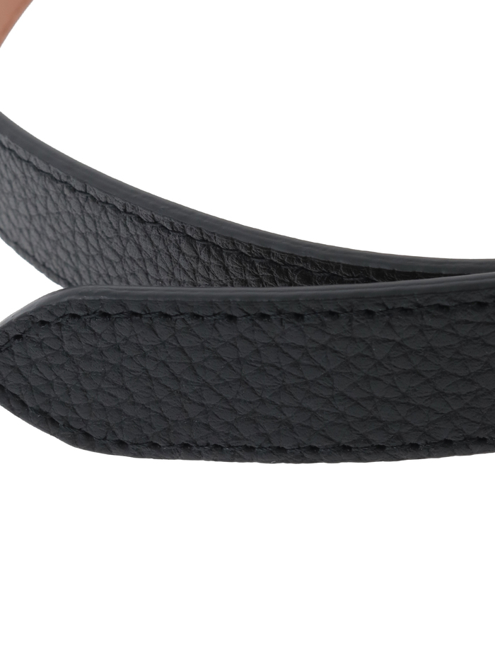 【MAISON BOINET/メゾンボワネ】ベルト/Mathide - 20mm Buckle: Gold 詳細画像 ブラック 4