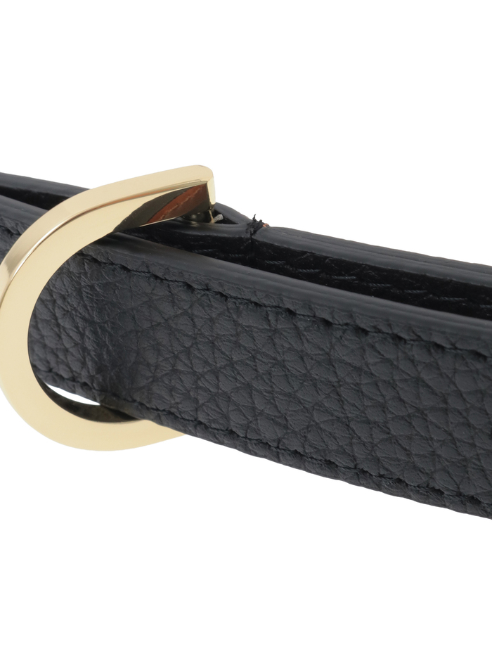【MAISON BOINET/メゾンボワネ】ベルト/Mathide - 20mm Buckle: Gold 詳細画像 ブラック 5