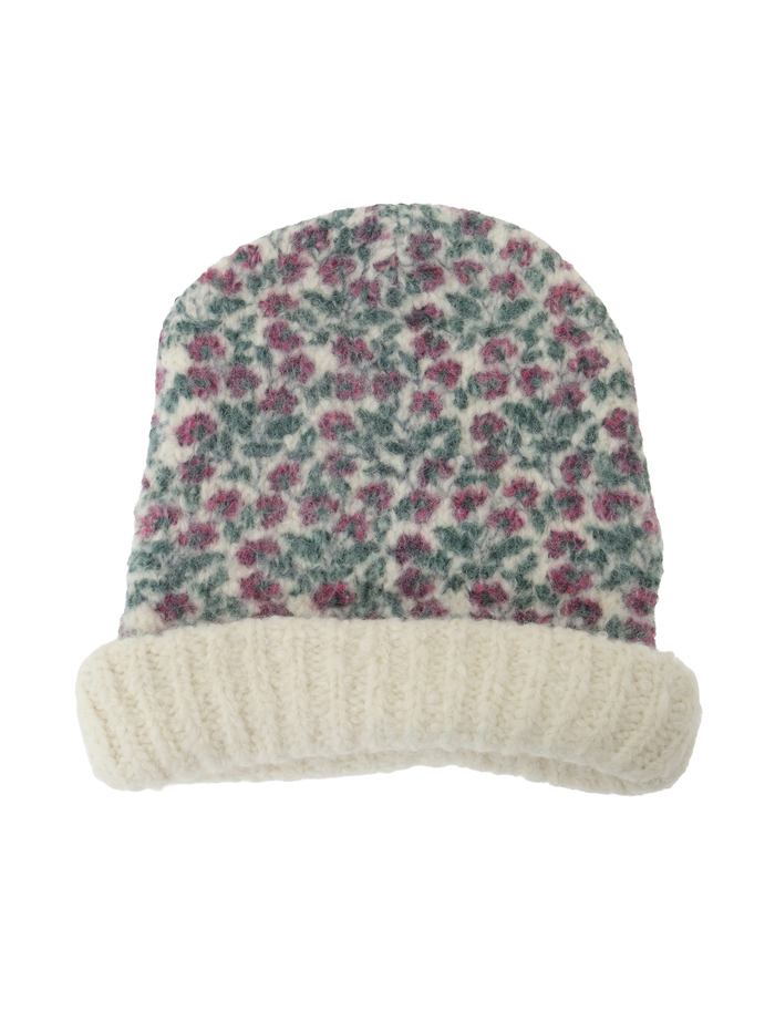 【Mii/ミー】帽子/KNITTED BLOCK PRINTED BONNET 詳細画像 マルチ 2