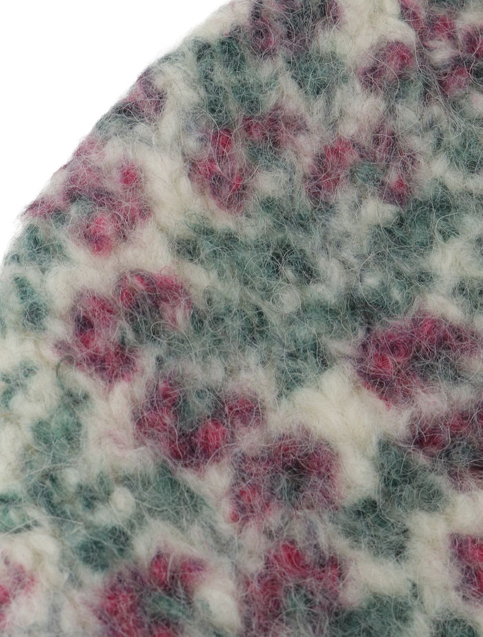 【Mii/ミー】帽子/KNITTED BLOCK PRINTED BONNET 詳細画像 マルチ 3
