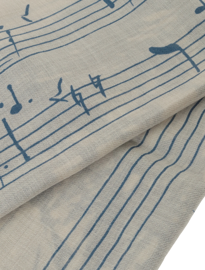 【INOUI EDITIONS/イヌイエディション】ストール/SCARF 55 IMPROMPTU 詳細画像 ブルー 3