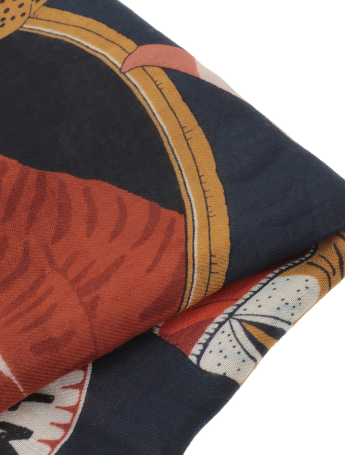 【INOUI EDITIONS/イヌイエディション】ストール/SCARF 70 COLLECTIONNEUR 詳細画像 ブルー 3