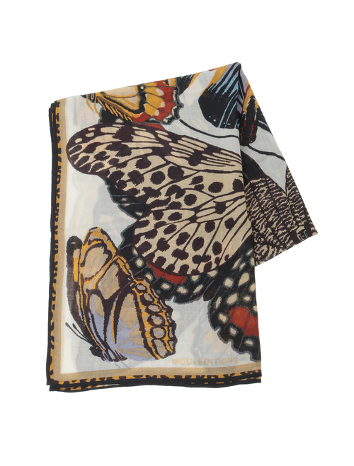 【INOUI EDITIONS/イヌイエディション】ストール/SCARF 70 PAPILLONS