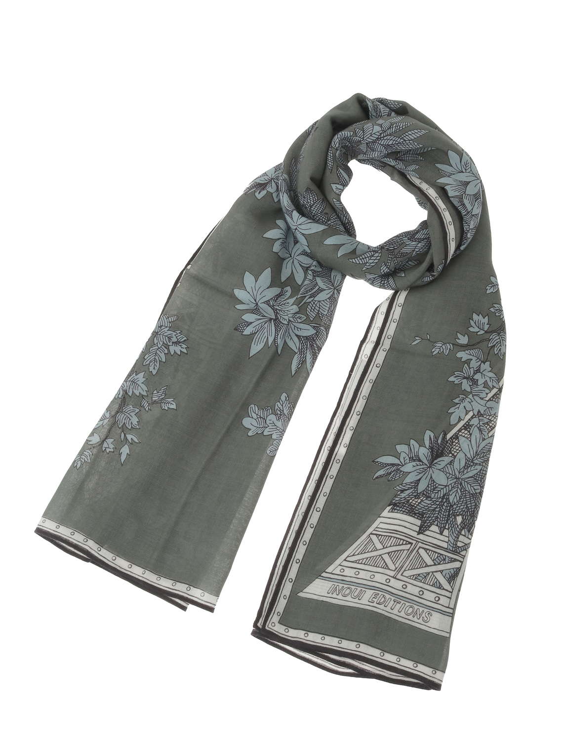 ビブロス　ストール INOUI EDITIONS/イヌイエディション】ストール/SCARF 80 1889】｜PLAIN