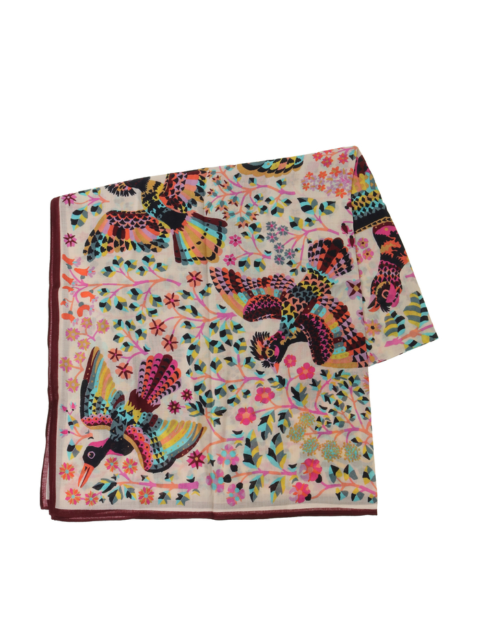 【INOUI EDITIONS/イヌイエディション】スカーフ/SCARF 100 RENE PERROT 詳細画像 パステル 3