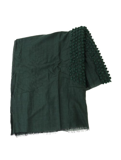 【Mii/ミー】スカーフ/HAND EMBROIDERED SCARF