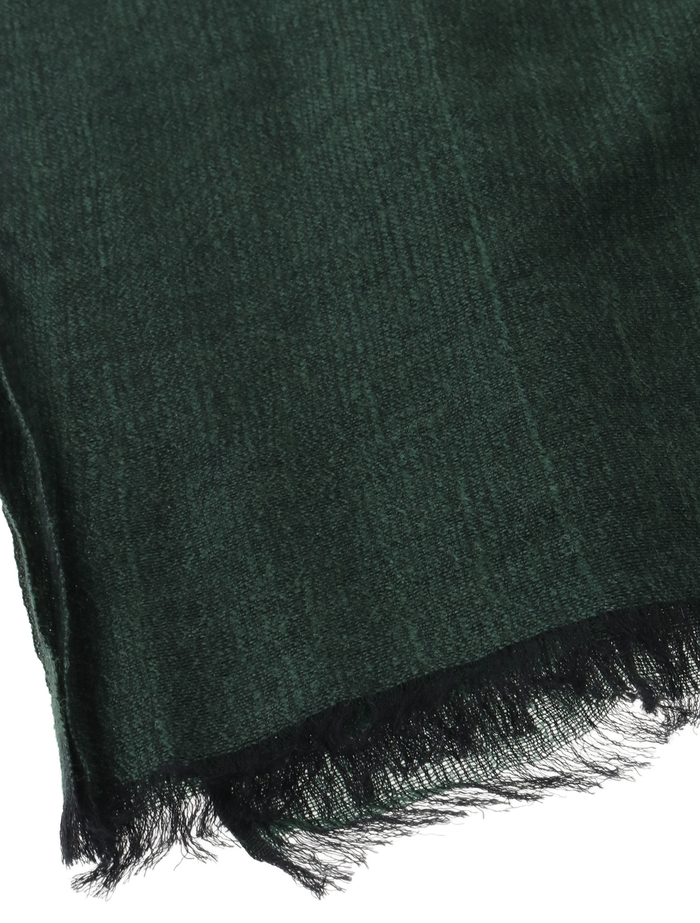 【Mii/ミー】スカーフ/HAND EMBROIDERED SCARF 詳細画像 グリーン 3