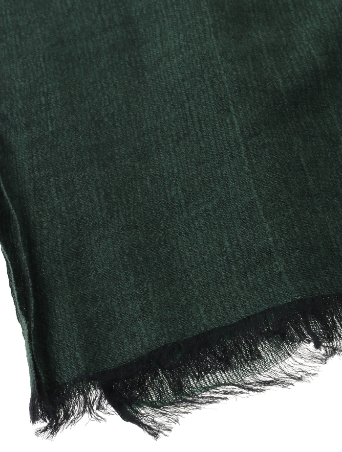 【Mii/ミー】スカーフ/HAND EMBROIDERED SCARF 詳細画像 グリーン 8