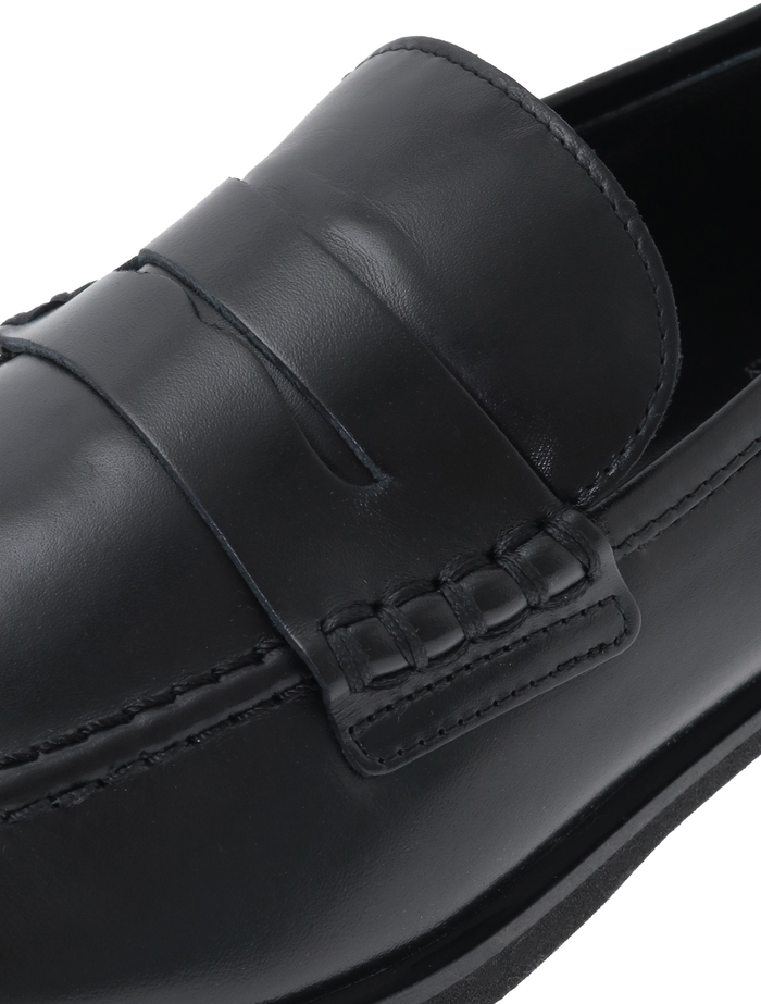【LUCA GROSSI/ルカグロッシ】ローファー/LOAFER (M009M 0195 FA17 ne/ne TDM) 詳細画像 ブラック 7