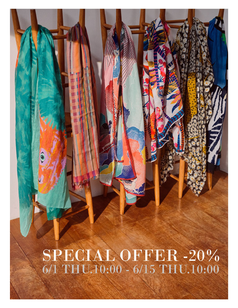 【期間限定】SPECIAL OFFER | 6/1(木)10:00-6/15(木)10:00