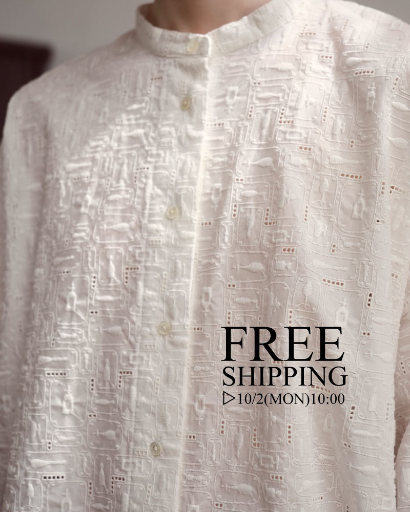 FREE SHIPPING | 全商品送料無料にてお届けいたします 9/1(金)10:00-10/2(月)10:00