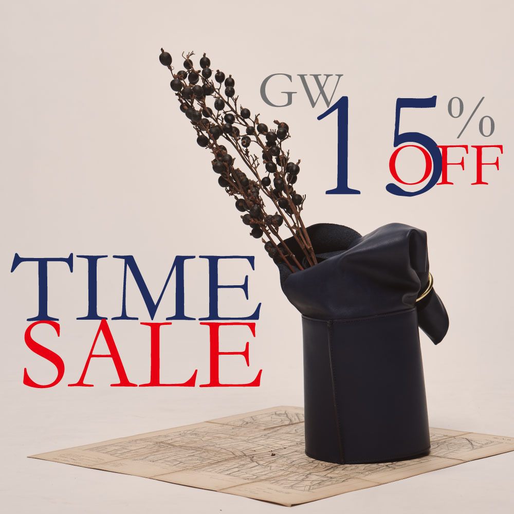 GW TIME SALE 15% OFF | 5/1(THU)10:00-5/12(MON)10:00