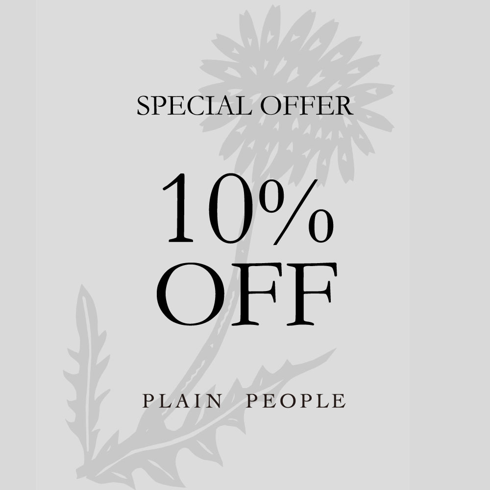 SPECIAL OFFER 10% OFF | 5/30(金)10:00-6/20(金)10:00
