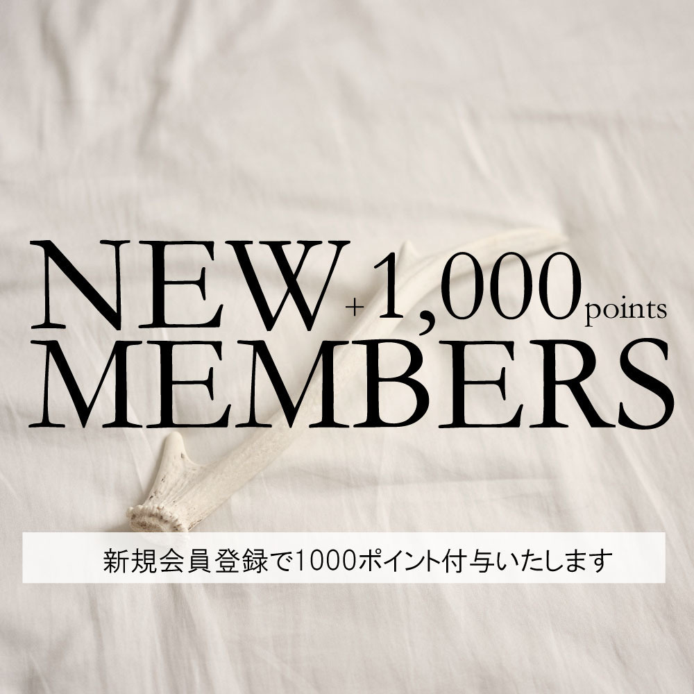 NEW MEMBERS | 新規会員登録キャンペーン