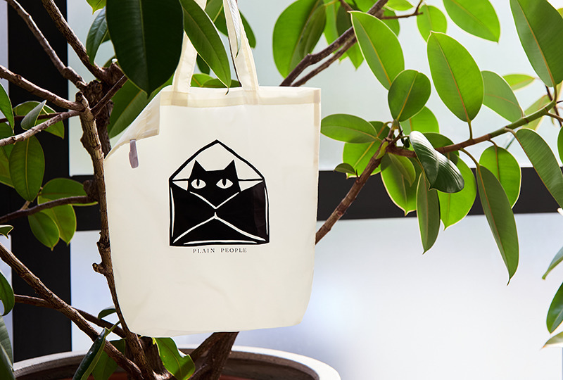 Gift with purchase | オリジナルキャットプリントエコバッグ