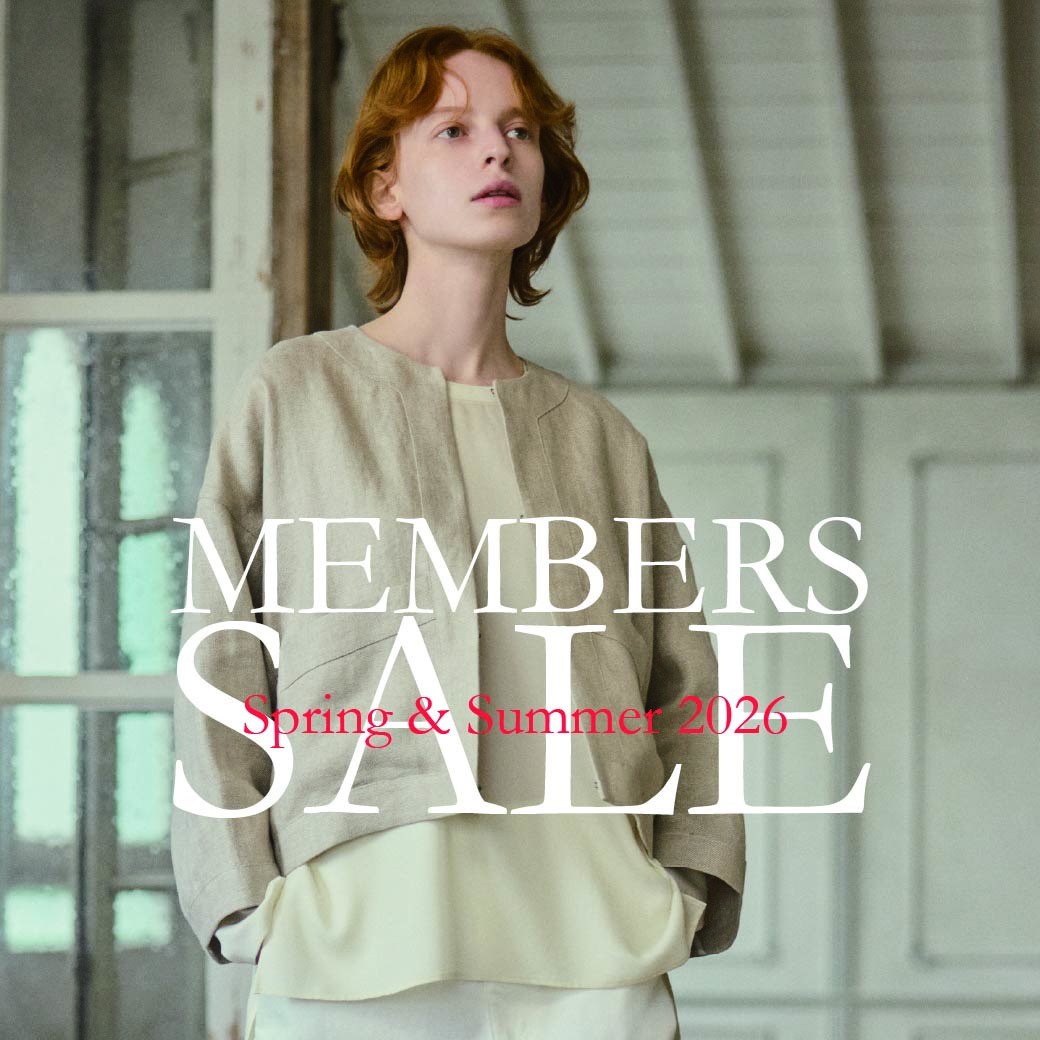 【6/25~】MEMBERS SALE+FREE SHIPPING | 会員登録で先行セールにご参加いただけます